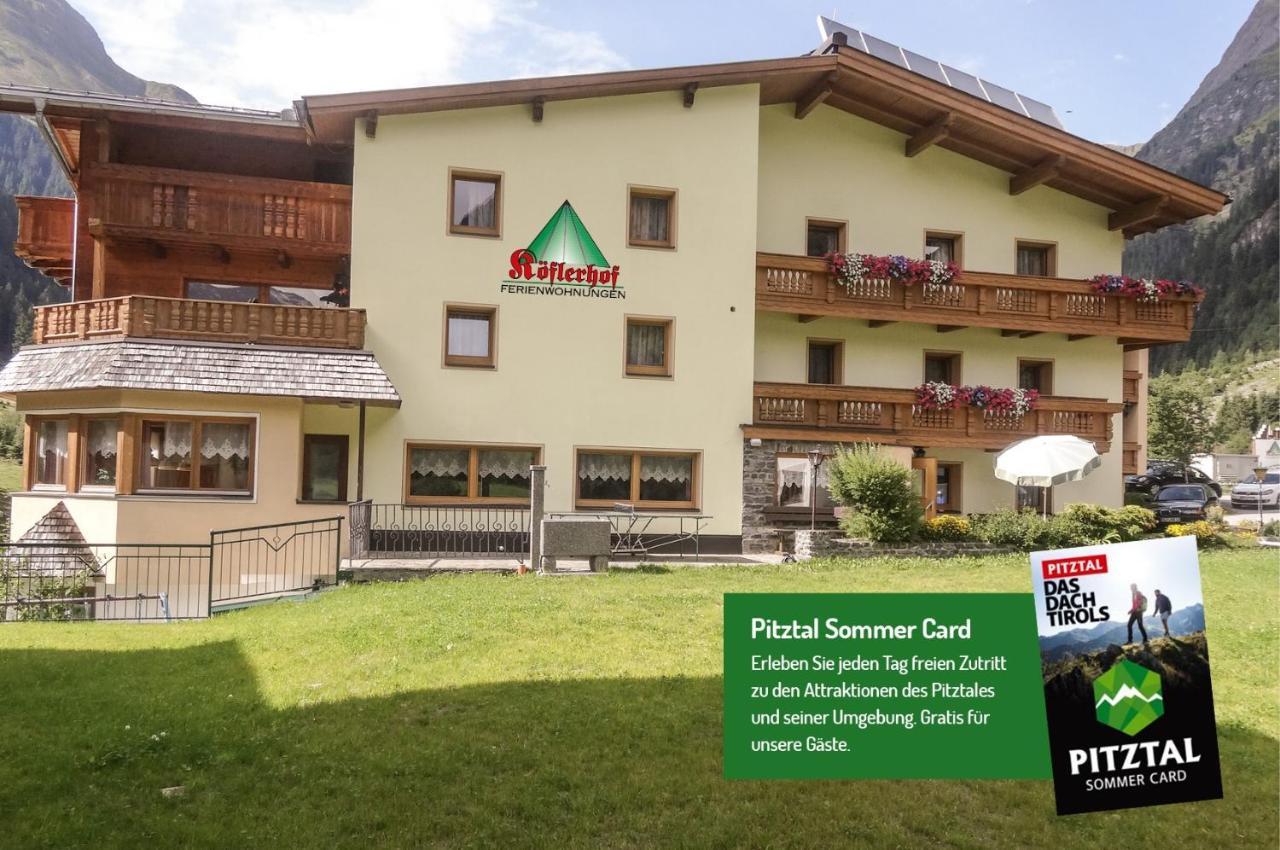 Koeflerhof Appartements Санкт-Леонгард-ім-Пітцталь Екстер'єр фото